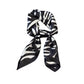 Womens Zebra Print Square Scarf Soft Fashion Accessory 27.5¡Á27.5inches