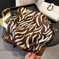 Womens Zebra Print Square Scarf Soft Fashion Accessory 27.5¡Á27.5inches