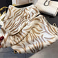 Womens Zebra Print Square Scarf Soft Fashion Accessory 27.5¡Á27.5inches