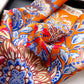 Floral Satin Square Scarf Lightweight Soft Feel 27.5¡Á27.5inches
