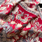 Floral Satin Square Scarf Lightweight Soft Feel 27.5¡Á27.5inches