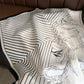 Womens Satin Square Scarf with Modern Floral Line Art 27.5¡Á27.5inches