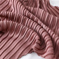 Womens Pleated Satin Scarf Soft Elegant Accessory 26.8¡Á21.6inches