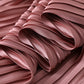 Womens Pleated Satin Scarf Soft Elegant Accessory 26.8¡Á21.6inches