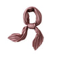 Womens Pleated Satin Scarf Soft Elegant Accessory 26.8¡Á21.6inches