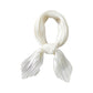 Womens Pleated Satin Scarf Soft Elegant Accessory 26.8¡Á21.6inches