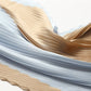 Womens Pleated Satin Scarf Soft Square Fashion Accessory 26.8¡Á21.6inches