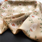 Womens Satin Square Scarf with Vintage Floral Print 27.5¡Á27.5inches
