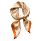 Womens Satin Square Scarf with Vintage Floral Print 27.5¡Á27.5inches