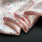 Womens Satin Square Scarf with Vintage Floral Print 27.5¡Á27.5inches