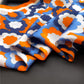 Womens Satin Square Scarf Floral Pattern Neck Bag Accessory 27.5¡Á27.5inches