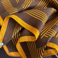 Womens Lightweight Square Scarf with Modern Linear Pattern 26.5¡Á26.5inches