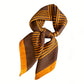 Womens Lightweight Square Scarf with Modern Linear Pattern 26.5¡Á26.5inches