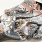 Womens Satin Square Scarf with Vintage Floral Print 35.4¡Á35.4inches