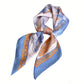 Womens Floral Square Scarf Lightweight Fashion Accessory 27.5¡Á27.5inches