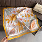 Womens Floral Square Scarf Lightweight Fashion Accessory 27.5¡Á27.5inches