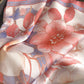 Womens Floral Square Scarf Lightweight Fashion Accessory 27.5¡Á27.5inches