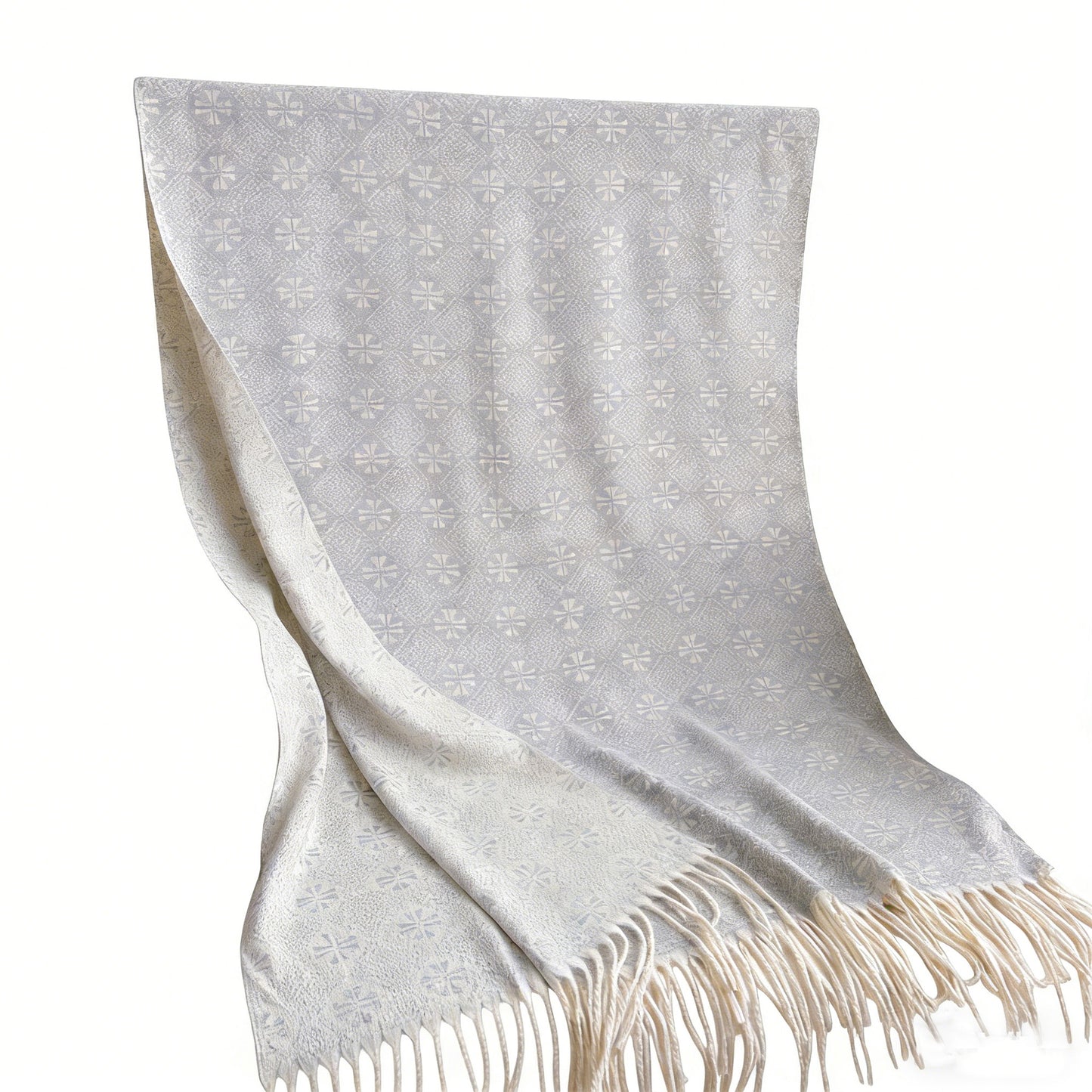 Womens Soft Fashion Winter Scarf with Fringe Detail 75.6¡Á25.2inches