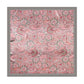 Paisley Print Square Satin Scarf Smooth Lightweight Fabric Elegant Neck Hair Accessory 35.5x35.5in