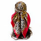 Paisley Print Square Satin Scarf Smooth Lightweight Fabric Elegant Neck Hair Accessory 35.5x35.5in
