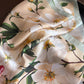 Satin Floral Print Square Scarf Soft Lightweight Fashion Accessory 27.5¡Á27.5inches