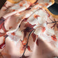 Satin Floral Print Square Scarf Soft Lightweight Fashion Accessory 27.5¡Á27.5inches