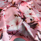 Satin Floral Print Square Scarf Soft Lightweight Fashion Accessory 27.5¡Á27.5inches