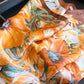 Satin Floral Print Square Scarf Fashion Accessory 27.5¡Á27.5inches