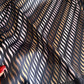 Women Satin Square Scarf with Modern Wavy Print Soft Accessory 27.5¡Á27.5inches