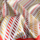 Women Satin Square Scarf with Modern Wavy Print Soft Accessory 27.5¡Á27.5inches