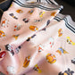 Women Satin Square Scarf with Dog Print Border Design Lightweight Accessory 27.5¡Á27.5inches