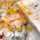 Premium Satin Floral Scarf Lightweight Square Neck Scarf for Women Accessory 27.5¡Á27.5inches