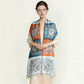 Paisley Print Satin Scarf Lightweight Large Fashion Wrap