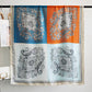 Paisley Print Satin Scarf Lightweight Large Fashion Wrap
