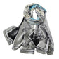 Paisley Print Satin Scarf Lightweight Large Fashion Wrap