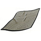 Pleated Polka Dot Square Scarf Elegant Geometric Print Neck Wrap