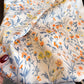 Floral Print Square Scarf Elegant Lightweight Fashion Neck Wrap