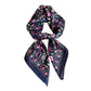 Floral Print Square Scarf Elegant Lightweight Fashion Neck Wrap