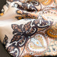 Vintage Paisley Print Square Scarf Elegant Soft Fashion Neck Head Wrap