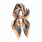 Vintage Paisley Print Square Scarf Elegant Soft Fashion Neck Head Wrap
