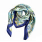 Vintage Paisley Square Scarf Elegant Boho Print Neck Wrap