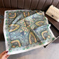 Vintage Paisley Square Scarf Elegant Boho Print Neck Wrap