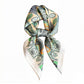 Vintage Paisley Square Scarf Elegant Boho Print Neck Wrap