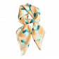 Geometric Square Scarf Modern Checkerboard Print Fashion Neck Wrap