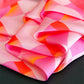 Geometric Square Scarf Modern Checkerboard Print Fashion Neck Wrap