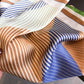Modern Colorblock Stripe Square Scarf Elegant Fashion Neck Wrap