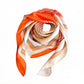 Modern Colorblock Stripe Square Scarf Elegant Fashion Neck Wrap