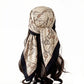 Large Equestrian Square Scarf 35 Inch Lightweight Fashion Neck Hair Shawl Wrap