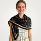 Large Equestrian Square Scarf 35 Inch Lightweight Fashion Neck Hair Shawl Wrap