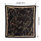 Large Equestrian Square Scarf 35 Inch Lightweight Fashion Neck Hair Shawl Wrap